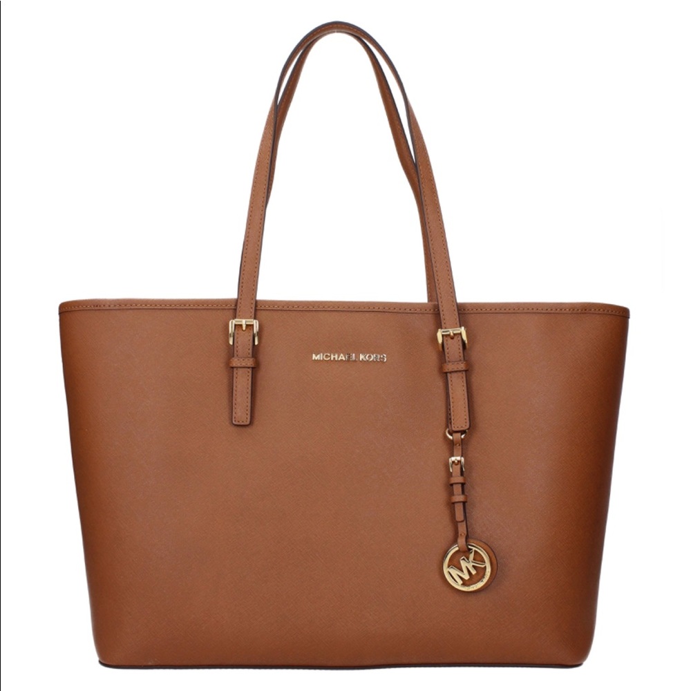 Michael Kors Jet Set TZ, Saffiano Leather Tote!